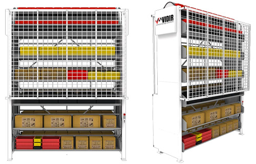 Vidir Shelving Carousel views